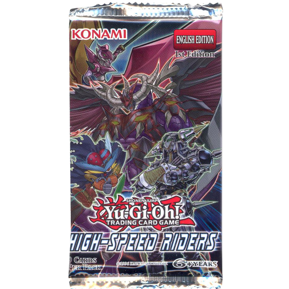 Yu-Gi-Oh Cards - High-Speed Riders - Booster Pack (9 Cards)