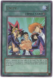 Yu-Gi-Oh Card - JUMP-EN006 - UNITY (ultra rare holo)