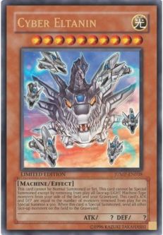 Yu-Gi-Oh Card - JUMP-EN038 - CYBER ELTANIN (ultra rare holo)