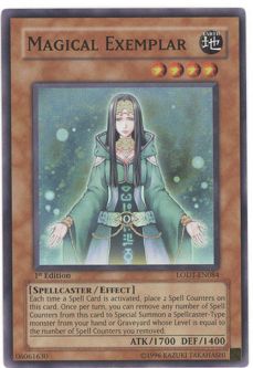 Yu-Gi-Oh Card - LODT-EN084 - MAGICAL EXEMPLAR (super rare holo)
