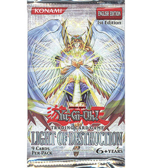 Yu-Gi-Oh Cards - Light of Destruction - Booster Pack