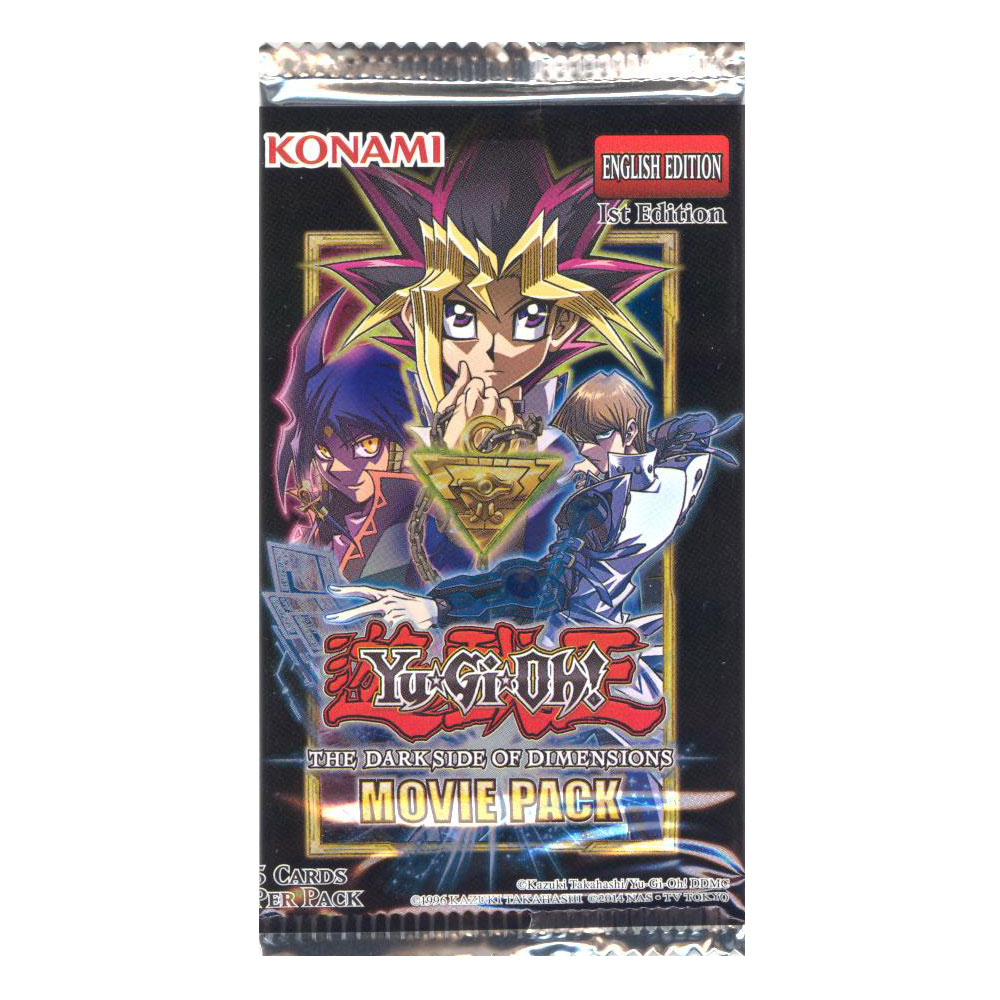 Yu-Gi-Oh Cards - The Darkside of Dimensions Movie Pack - Booster Pack (5 Cards)