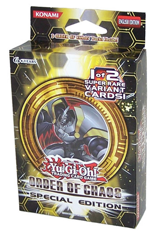 Yu-Gi-Oh Cards - Order of Chaos *Special Edition* (3 Packs & 1 Holo)