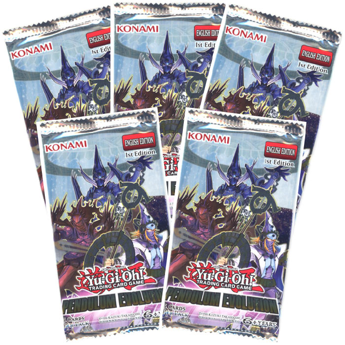 yugioh cards pendulum evolution booster packs 5