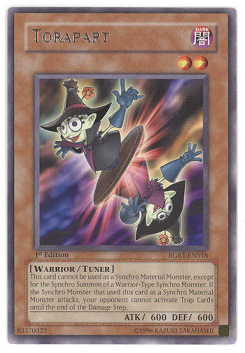 Yu-Gi-Oh Card - RGBT-EN018 - TORAPART (rare)