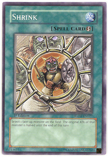 shrink yugioh