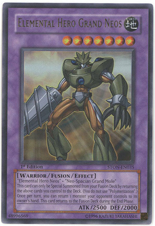 elemental hero neos. ELEMENTAL HERO GRAND NEOS