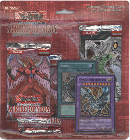 Yu-Gi-Oh Cards - Strike of Neos *Special Edition* (3 packs & 2 Variant Promo Cards)
