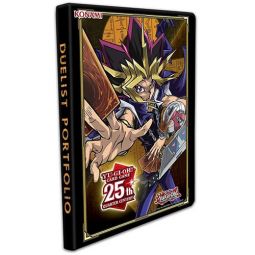 Konami Yu-Gi-Oh! 9-Pocket Duelist Portfolio - YUGI & KAIBA QUARTER CENTURY (Holds 180 Cards)