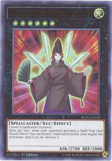 Yu-Gi-Oh Card - BLRR-EN058 - NORITO THE MORAL LEADER (ultra rare holo)