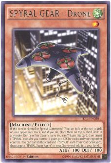 Yu-Gi-Oh Card - TDIL-EN088 - SPYRAL GEAR - DRONE (rare)
