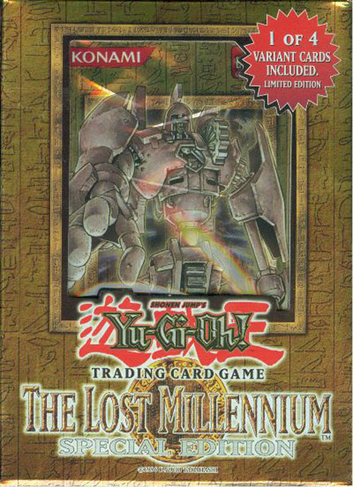 Yu-Gi-Oh Cards - The Lost Millennium *Special Edition* (3 TLM packs & 1 Variant Card)