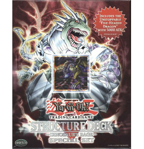 Yu-Gi-Oh Cards - Dinosaur's Rage *Special Set* (w/ Five Headed Dragon)