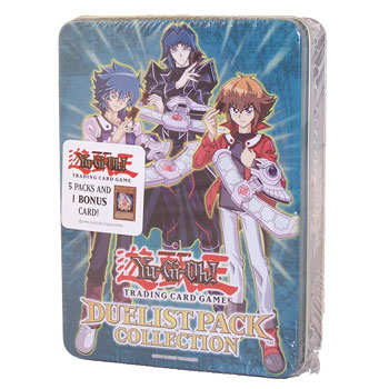 Yu-Gi-Oh Cards - 2008 Mini Collectors Tin - ( 5 GX DUELIST PACKS & 1 HOLO )