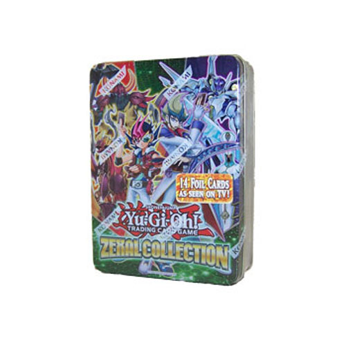 Yu-Gi-Oh Cards - 2013 ZEXAL COLLECTION TIN (Sealed but plastic ripped)