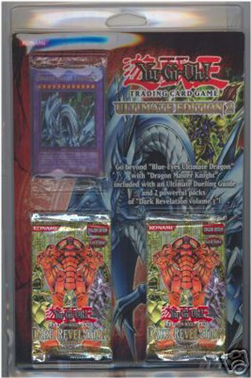 Yu-Gi-Oh Cards - ULTIMATE EDITION 2 (w/ Dragon Master Knight & 2 DR3 Packs)