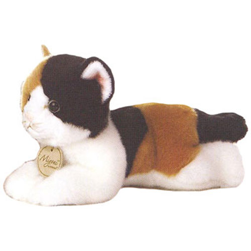 calico plush cat
