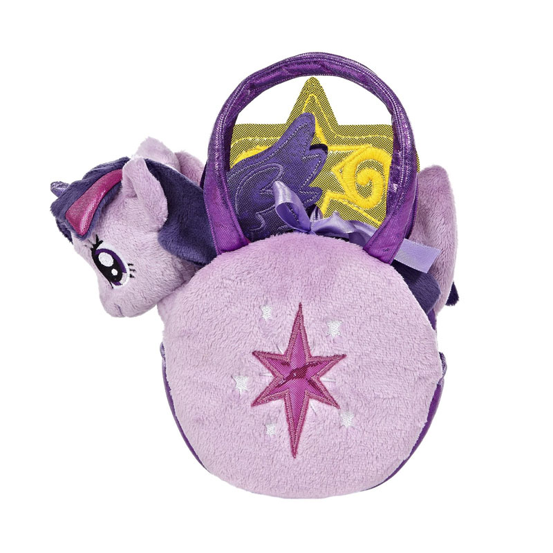 Aurora World Plush - My Little Pony Pony Tail Purse - PRINCESS TWILIGHT SPARKLE (7 inch)