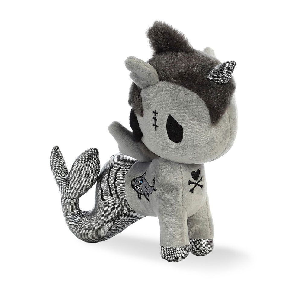 Aurora World Plush - Tokidoki Mermicorno S2 - SHARKBITE (Small - 7.5 inch)