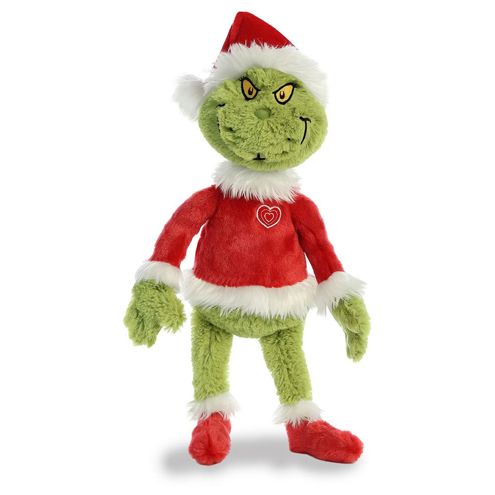 Aurora World Plush - Dr. Seuss - SANTA GRINCH (19 inch)