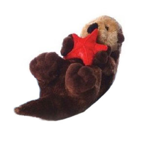 Aurora World Plush - Mini Flopsie - OTTO  the Sea Otter (9 inch)