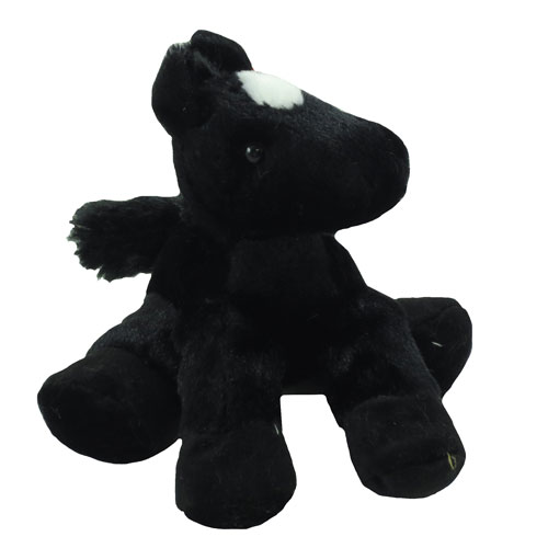 Aurora World Plush - Mini Flopsie - BEAU the Black Horse (8 inch)