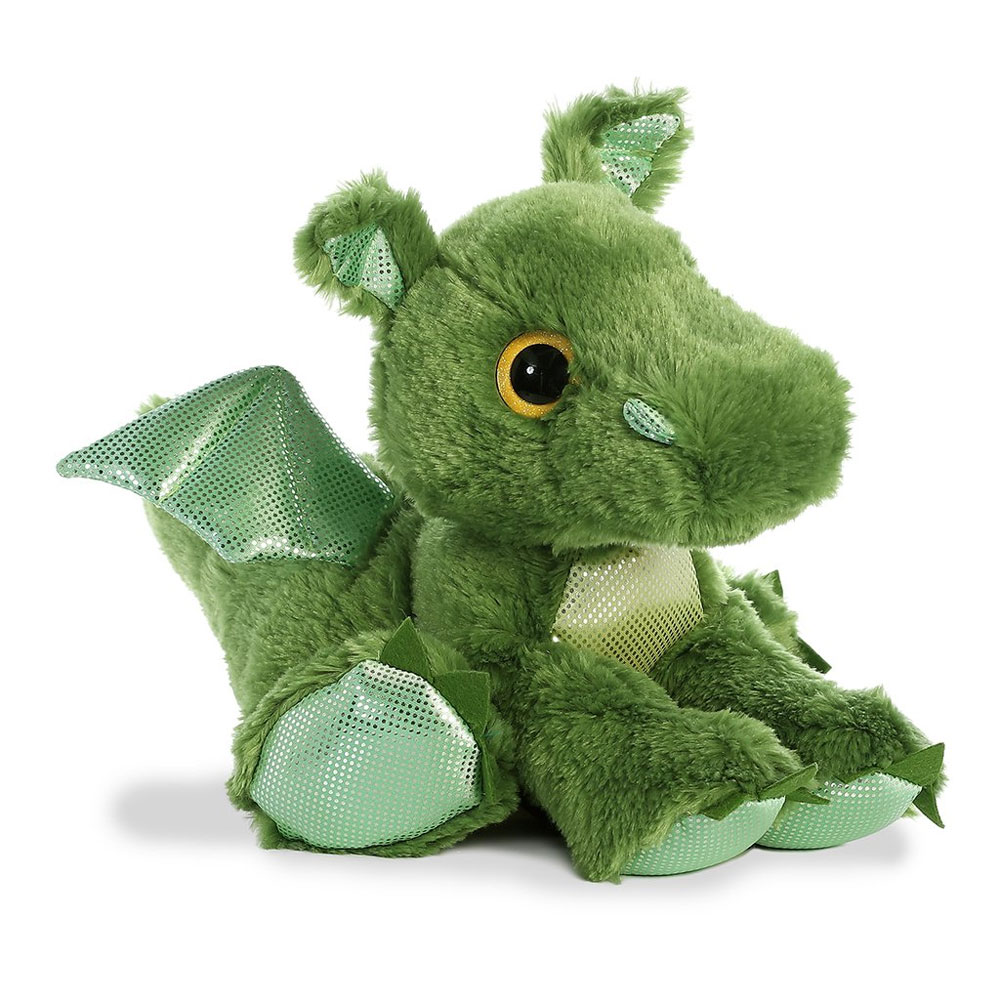 Aurora World Plush - Sparkle Tales - ROAR GREEN DRAGON (12 inch)