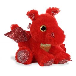 Aurora World Plush - Sparkle Tales - SIZZLE RED DRAGON (12 inch)