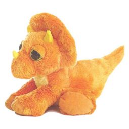 Aurora World Plush - Dreamy Eyes - TREY the Orange Triceratops (10 inch) Aurora World Plush - Dreamy Eyes - TREY the Orange Triceratops (10 inch)