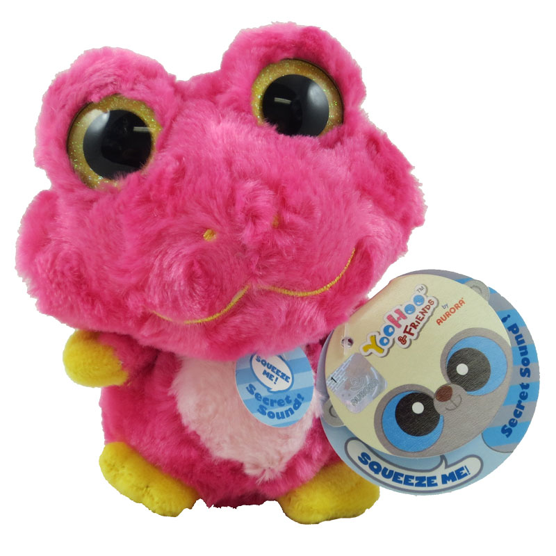 aurora stuffed frog