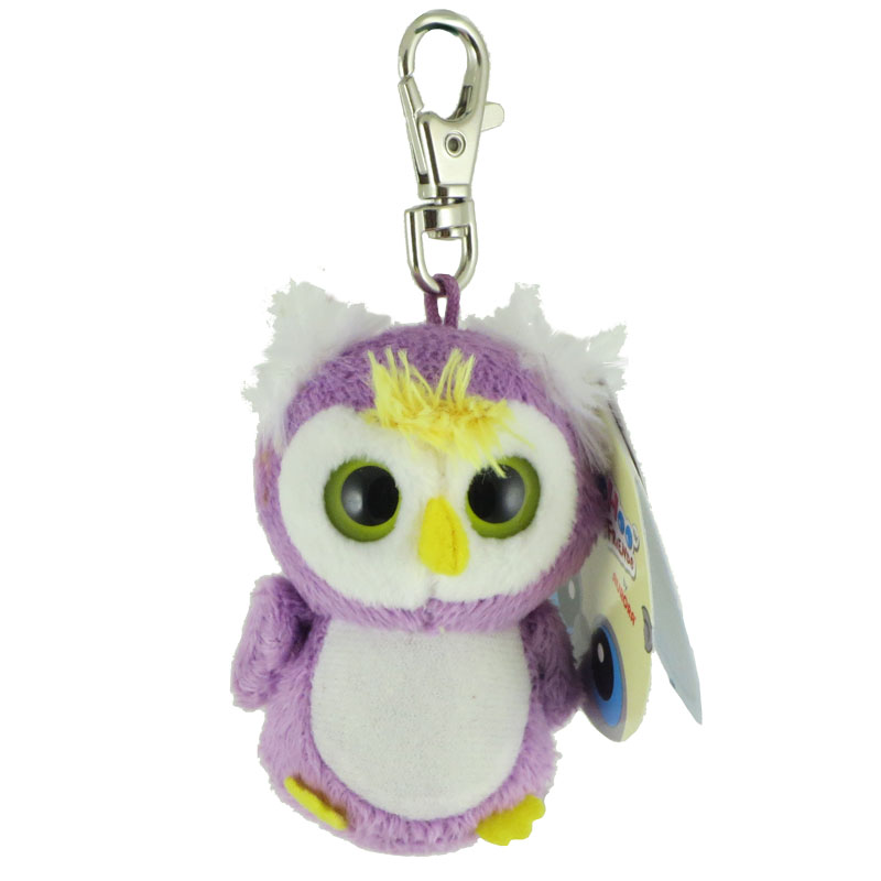 Aurora World Plush - YooHoo Friends Clip On - LOONEE the Purple Owl (3 inch)