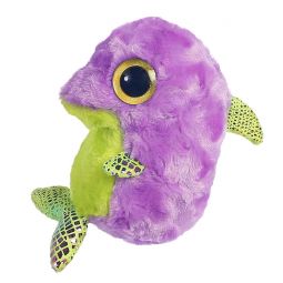 Aurora World Plush - YooHoo Friends - DOLPHEE the Purple & Green Dolphin (5 inch)