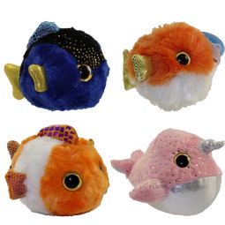 Aurora World Plush - YooHoo Friends Mini - Sealife - SET OF 4