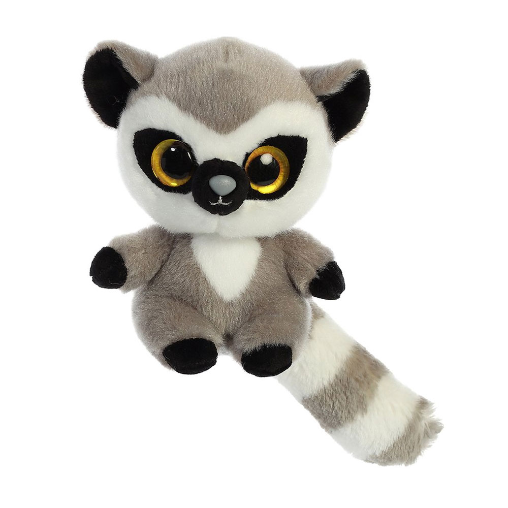 Aurora World Plush - YooHoo Friends - LEMMEE the Ring-Tailed Lemur (5 inch)