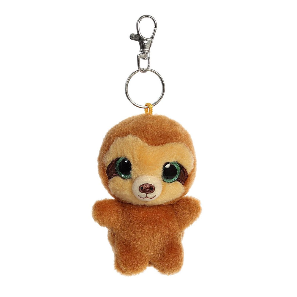 Aurora World Plush - YooHoo Friends Clip On - SLO the Maned Sloth (3.5 inch)