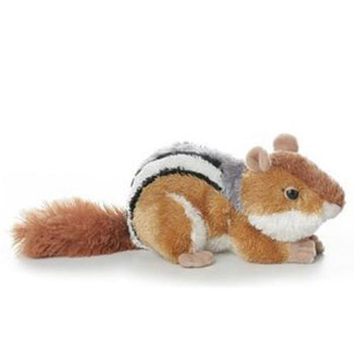 Aurora World Plush - Mini Flopsie - CHIP the Chipmunk (8 inch)