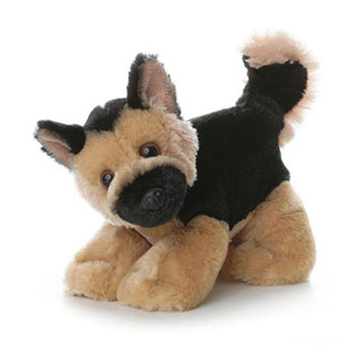 Aurora World Plush - Mini Flopsie - SHEP the German Shepherd (8 inch)