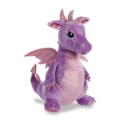 Aurora World Plush - Sparkle Tales - LARKSPUR the Purple Dragon (12 inch)