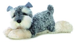 Aurora World Plush - Flopsie - LUDWIG the Schnauzer (12 inch)