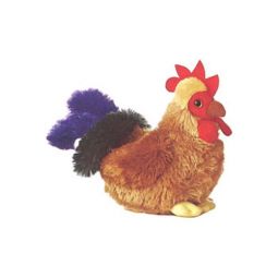 Aurora World Plush - Mini Flopsie - COCKY the Rooster (8 inch)