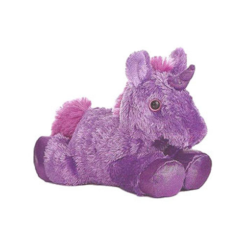 Aurora World Plush - Mini Flopsie - UNICORN (Purple) (8 inch)