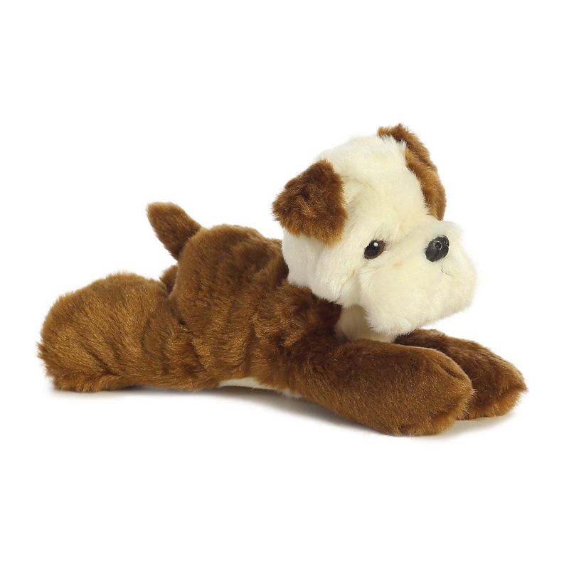 Aurora World Plush - Mini Flopsie - SEMPER FI the Bulldog (8 inch)