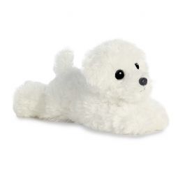 Aurora World Plush - Mini Flopsie - SNOWBALL the Bichon Frise (8 inch)