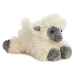 Aurora World Plush - Mini Flopsie - BLACK FACE SHEEP (8 inch)