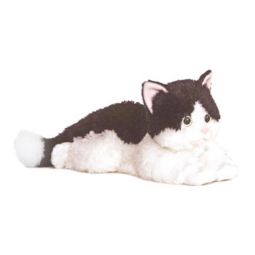 Aurora World Plush - Flopsie - OREO the Black & White Cat (12 inch)