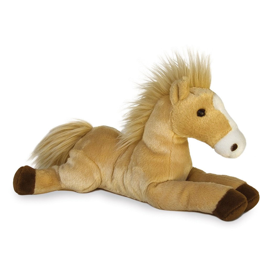 Aurora World Plush - Flopsie - BUTTERSCOTCH the Tan Horse (12 inch)