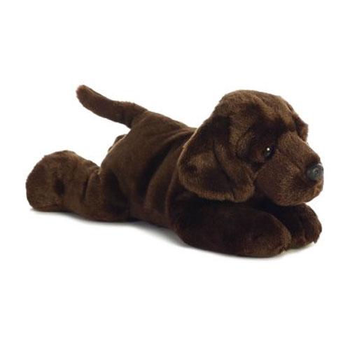 Aurora World Plush - Flopsie - MAX the Chocolate Lab (12 inch)