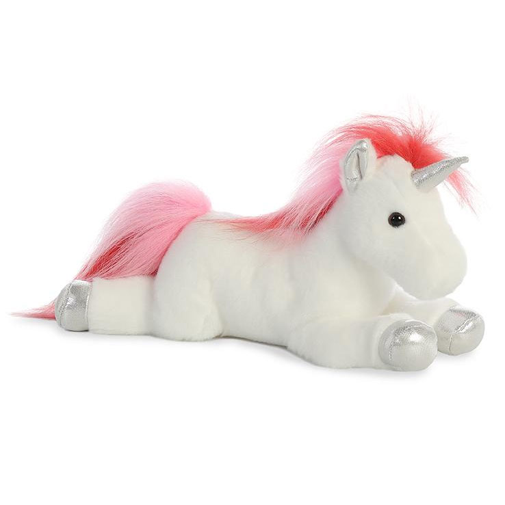 Aurora World Plush - Flopsie - VELVET SWIRLS UNICORN (12 inch)