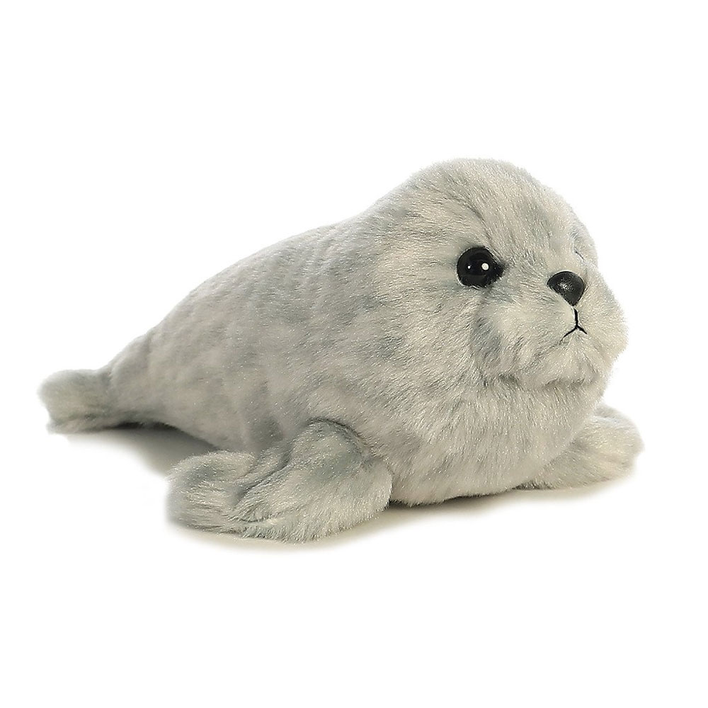 Aurora World Plush - Mini Flopsie - HARBOR SEAL (8 inch)