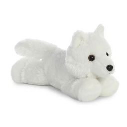 Aurora World Plush - Mini Flopsie - WHITE WOLF (8 inch)